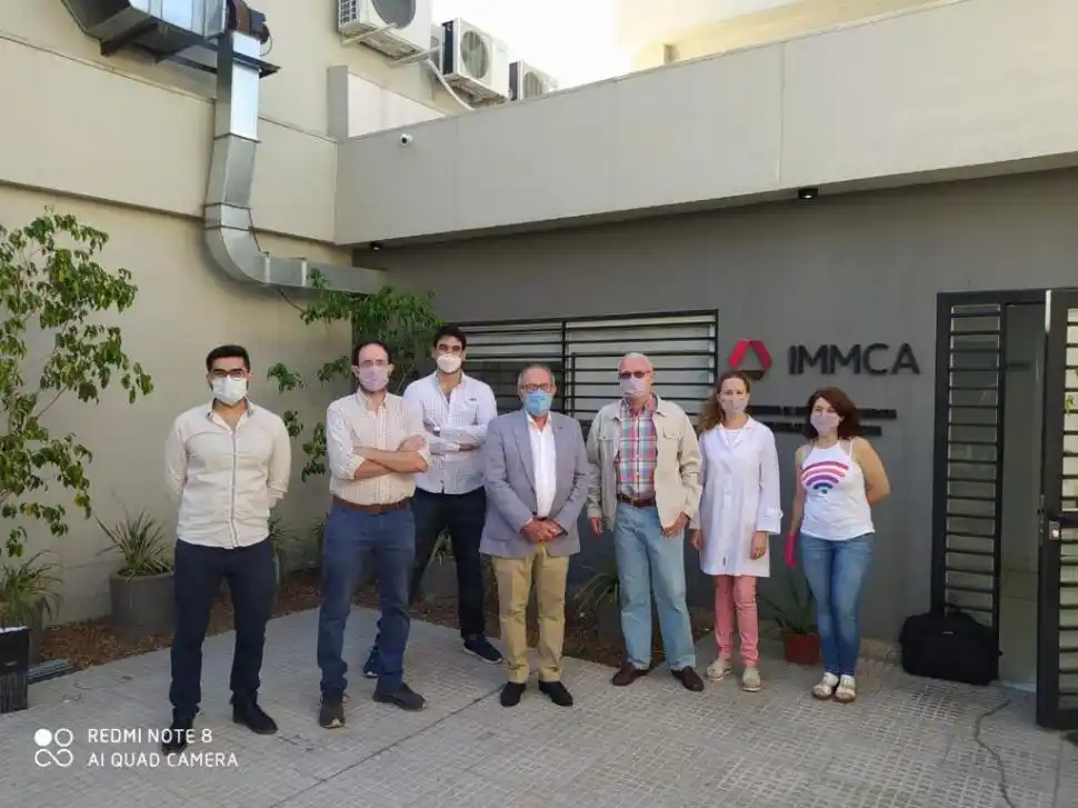EL EQUIPO. En el Immca se desarrolló el nuevo producto para Salud.