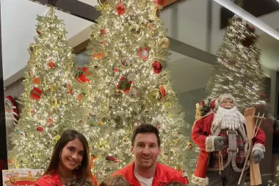 Messi cierra el año con una sonrisa