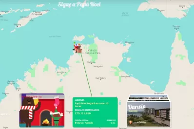 Cómo seguir el recorrido de Papá Noel con Google 'Santa Tracker'