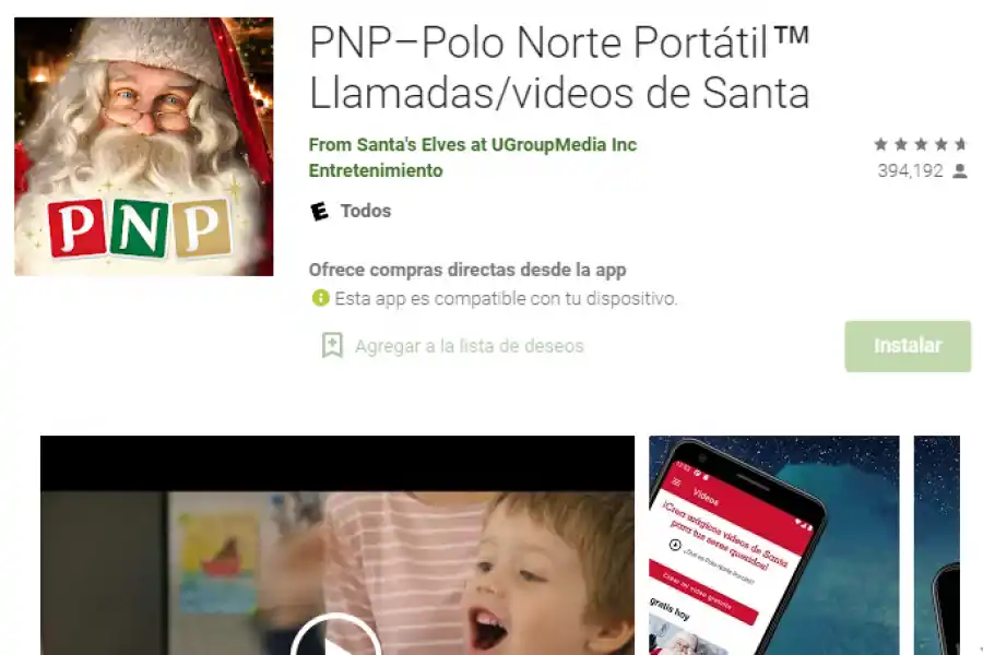 Cinco apps para hacer una videollamada con Papá Noel