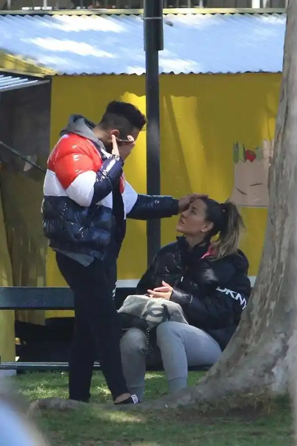 El Tucu López y Jimena Barón pasaron la Navidad en Tucumán