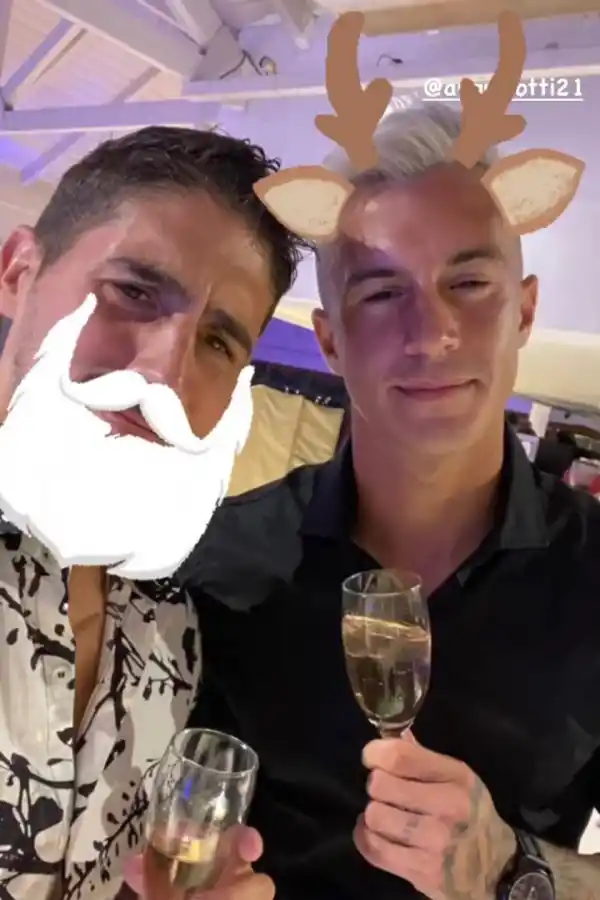 Atlético tuvo un brindis navideño con el deseo de estar en otra Copa