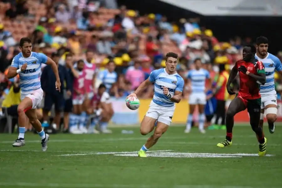 EN ASCENSO. Mateo Carreras tuvo presencia en Jaguares, Ceibos, Argentina XV y en los Pumas 7’s. El wing surgido en Los Tarcos seguirá su carrera en el rugby de Inglaterra.  