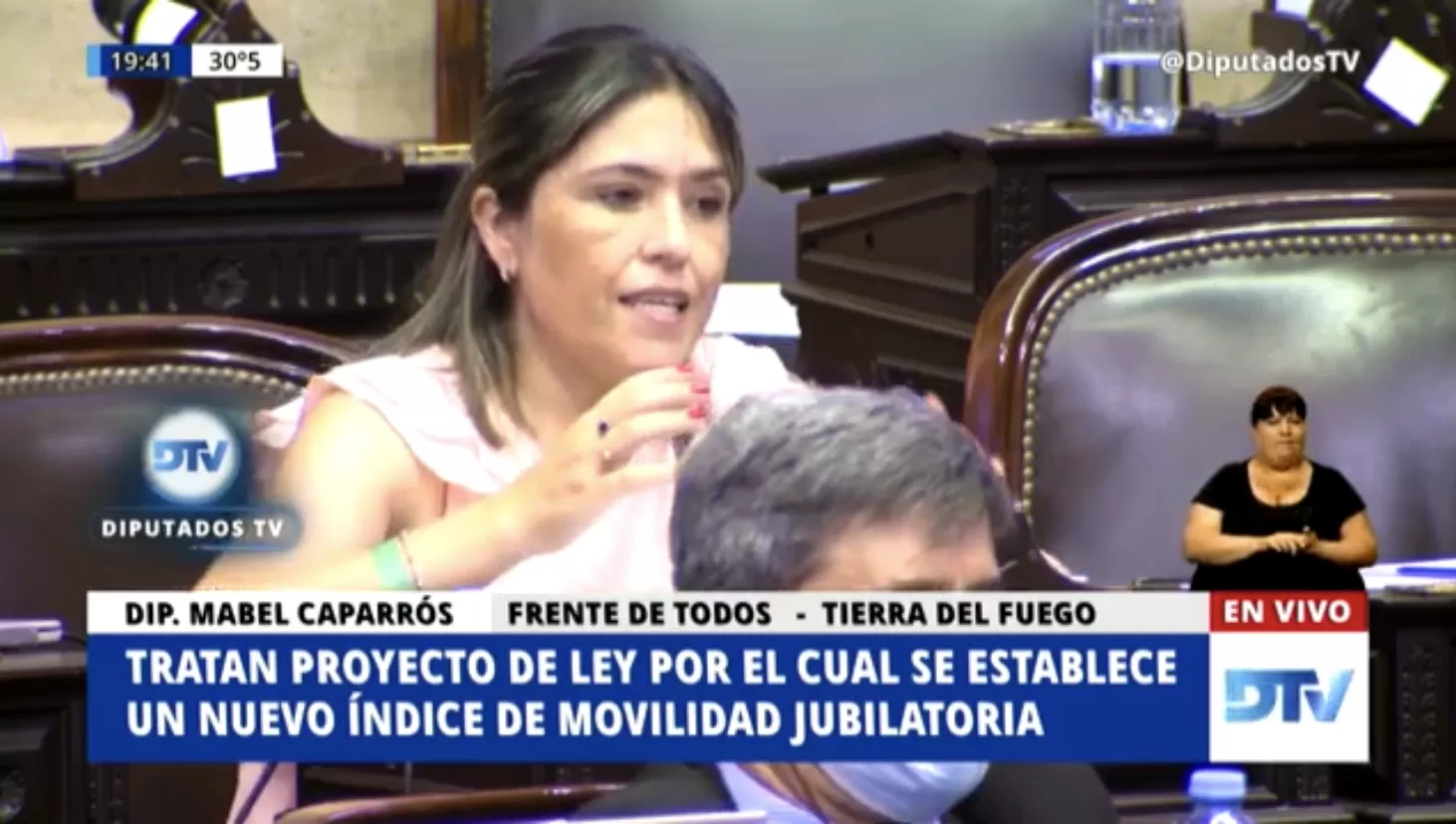DEFENSA La diputada Mabel Carrizo dijo que el Gobierno se ocupó desde el primer día de los jubilados.