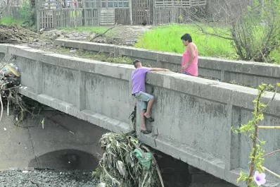 Reportaje fotográfico: el agua arrasó con todo