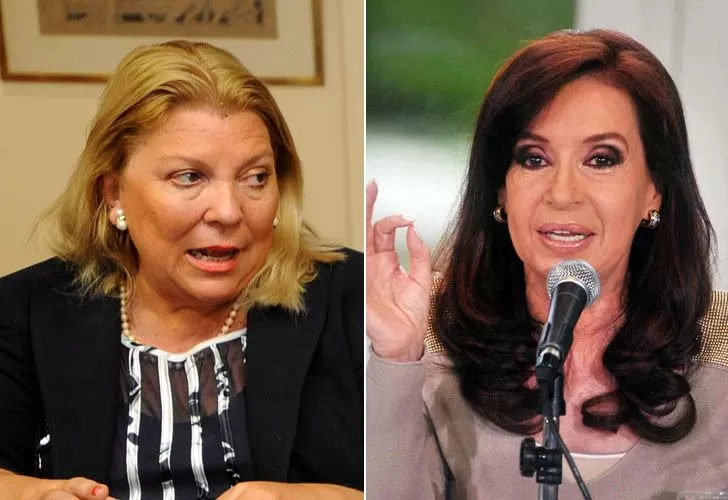 Lilita Carrió disparó contra Cristina Fernández por cobrar dos jubilaciones de privilegio
