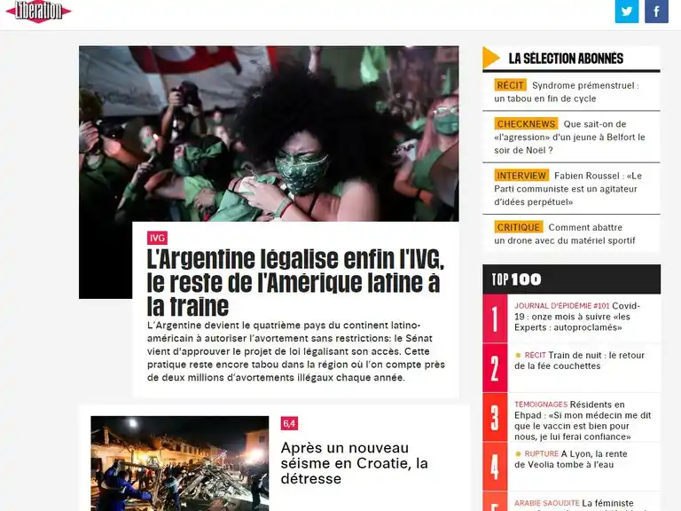 Los diarios del mundo hablan de una histórica aprobación del aborto legal en Argentina