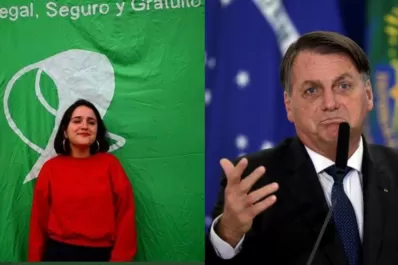 Ofelia Fernández respondió a Bolsonaro por su crítica a la legalización del aborto