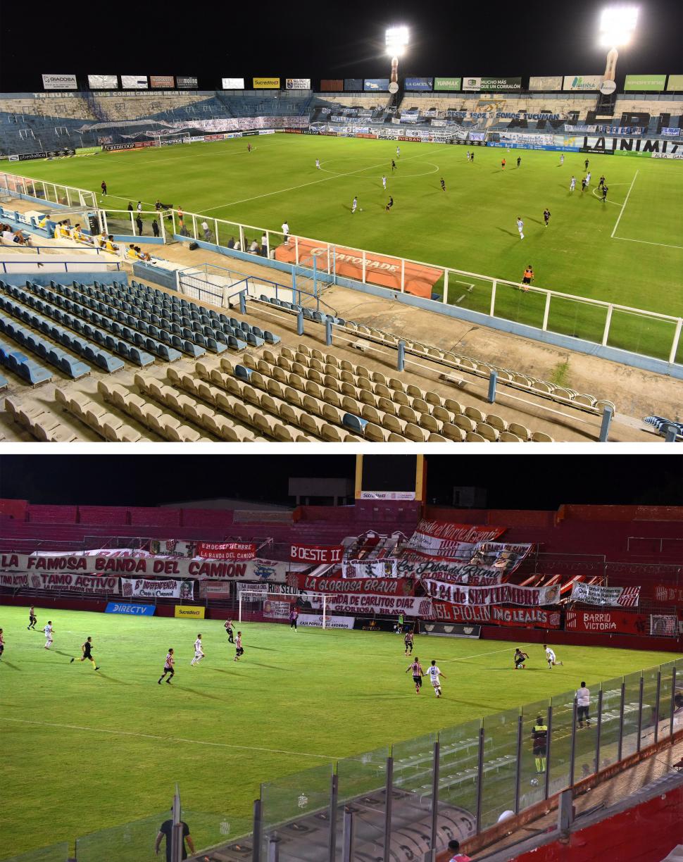 SIN PÚBLICO. La vuelta del fútbol fue con las reglas de la nueva normalidad. 