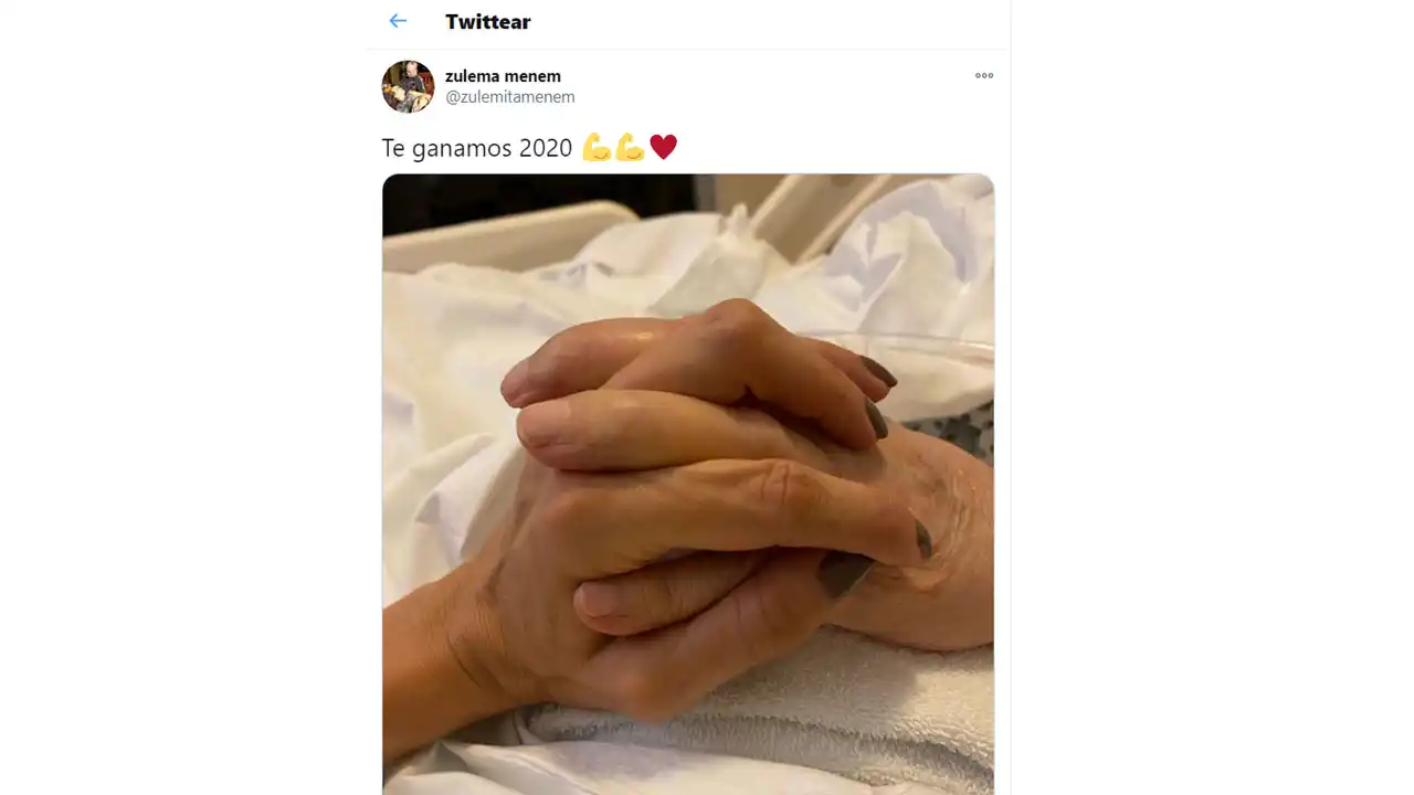 “Te ganamos 2020: el mensaje de Zulemita Menem