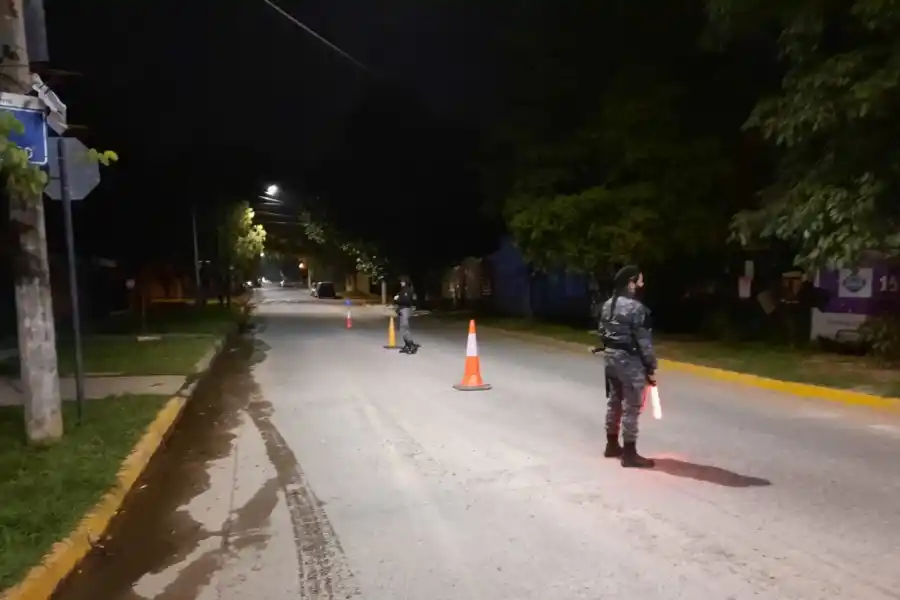La Policía realizó controles en distintos puntos de Yerba Buena