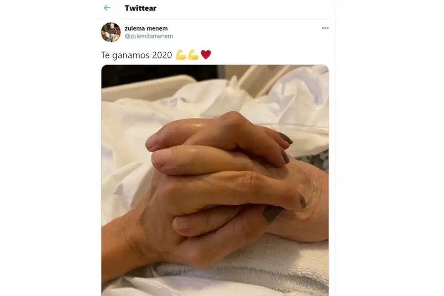 “Te ganamos 2020: el mensaje de Zulemita Menem