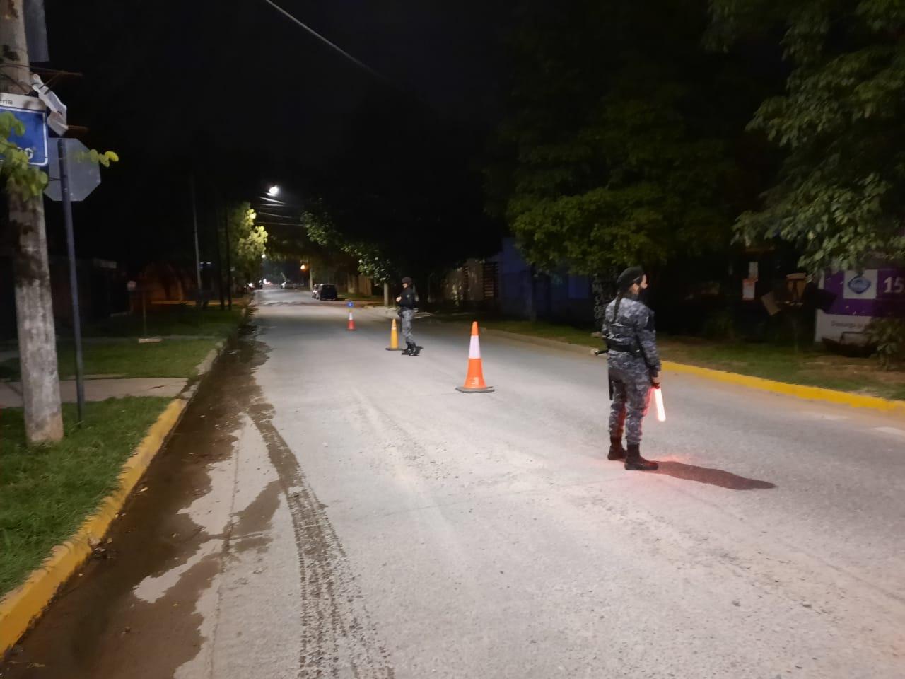 La Policía realizó controles en distintos puntos de Yerba Buena