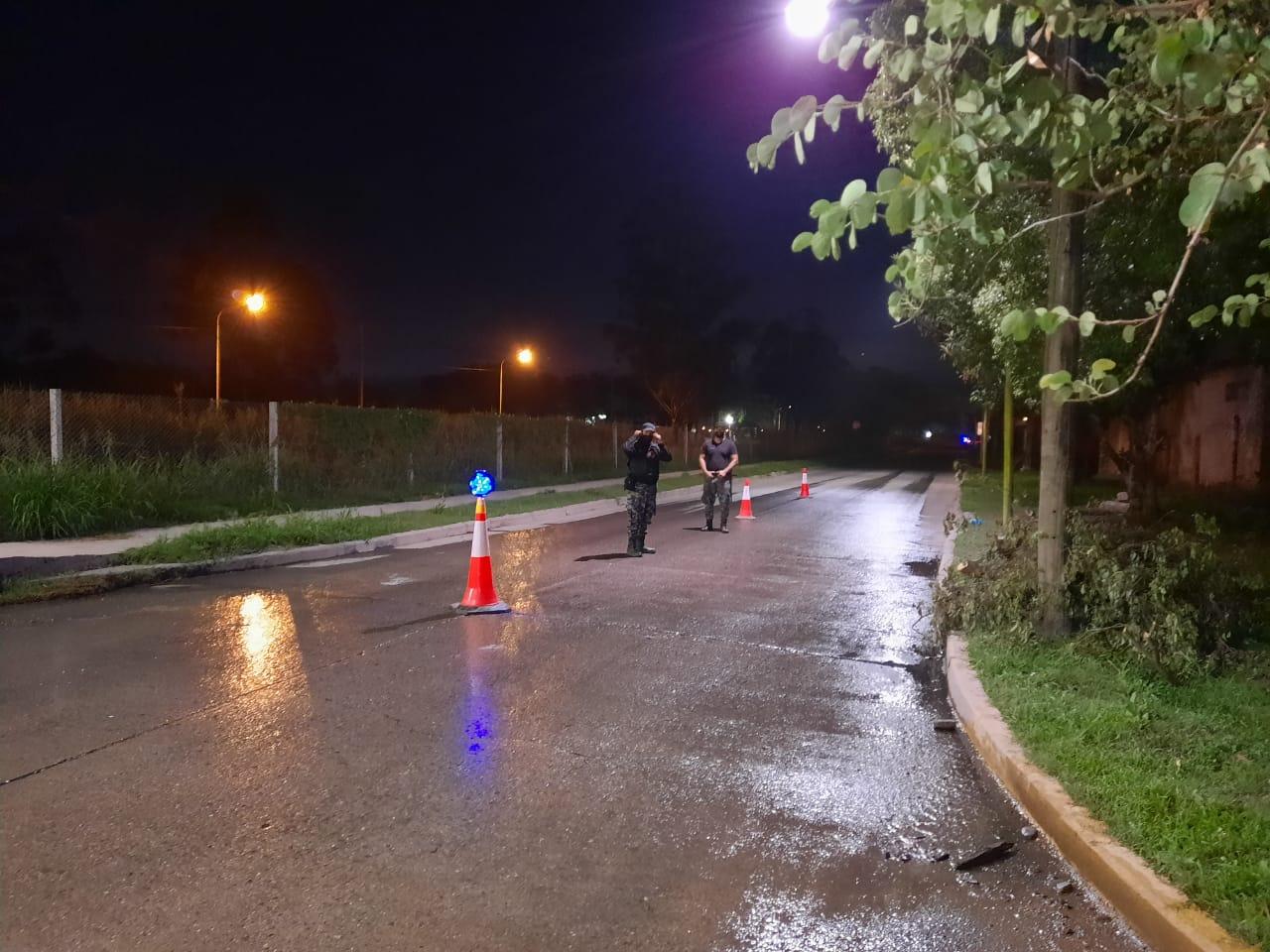La Policía realizó controles en distintos puntos de Yerba Buena
