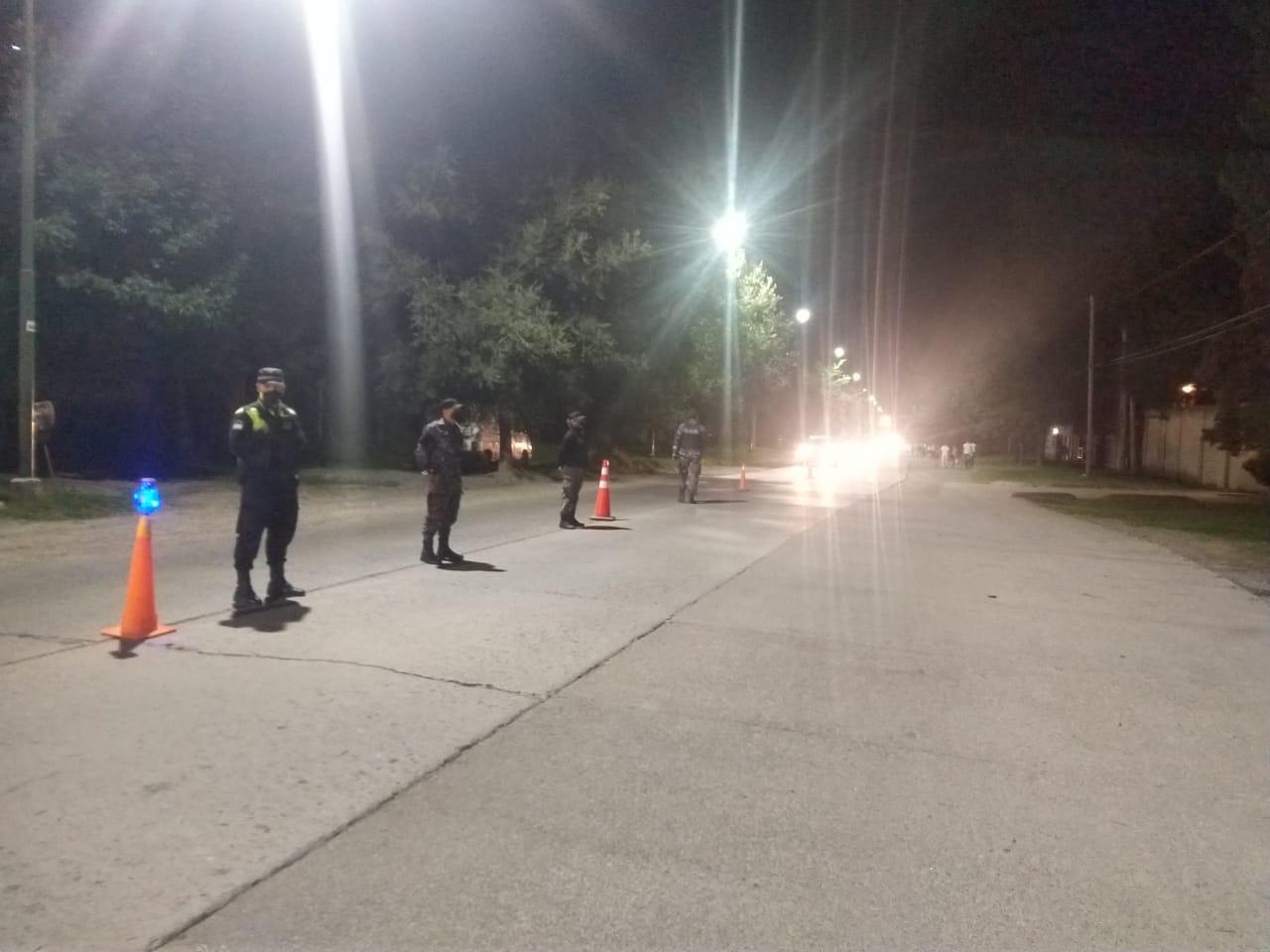La Policía realizó controles en distintos puntos de Yerba Buena
