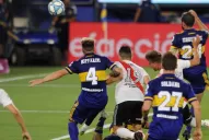 Superclásico caliente: River y Boca empataron 2 a 2 en La Bombonera