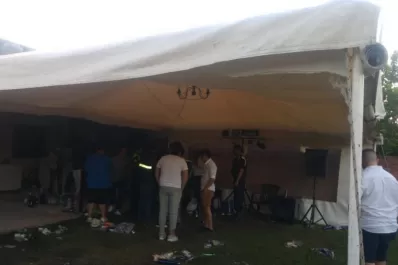 El año apenas comenzaba cuando desalojaron dos fiestas clandestinas
