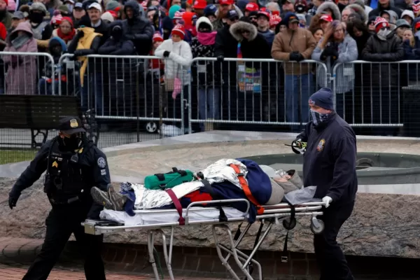 Murió la mujer baleada en el Capitolio
