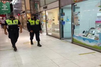 Se desalentaron los delitos en el microcentro, según los comerciantes y la Policía