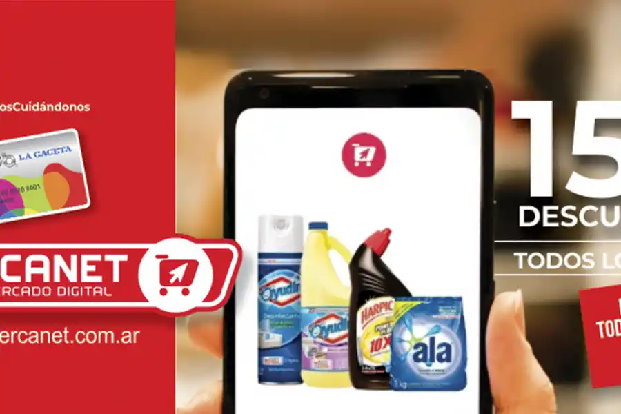 Comprá desde el celular con el 15% de descuento y recibí la mercadería en Tafí del Valle