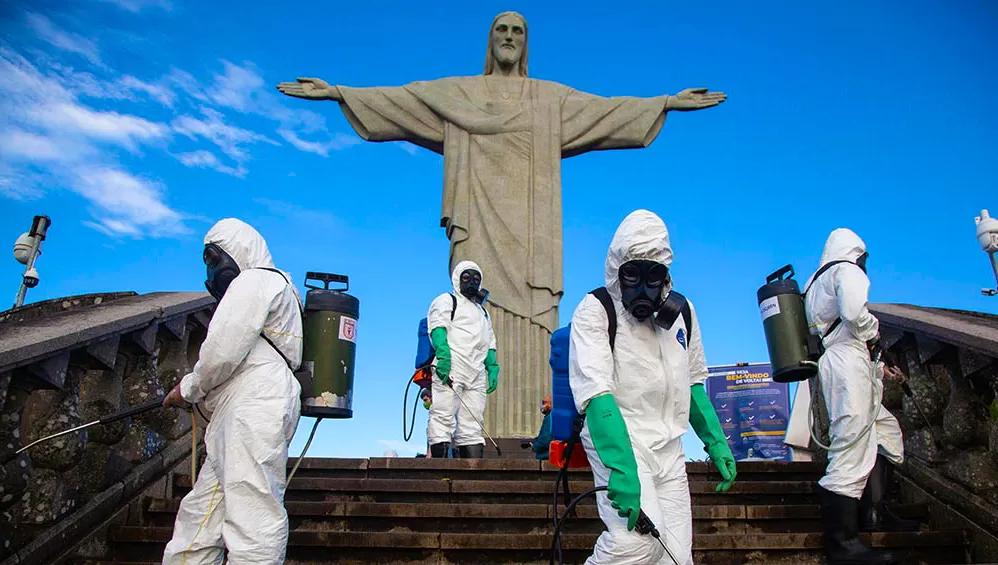 Covid-19: Brasil supera las 220.000 muertes y roza los 9 millones de contagios