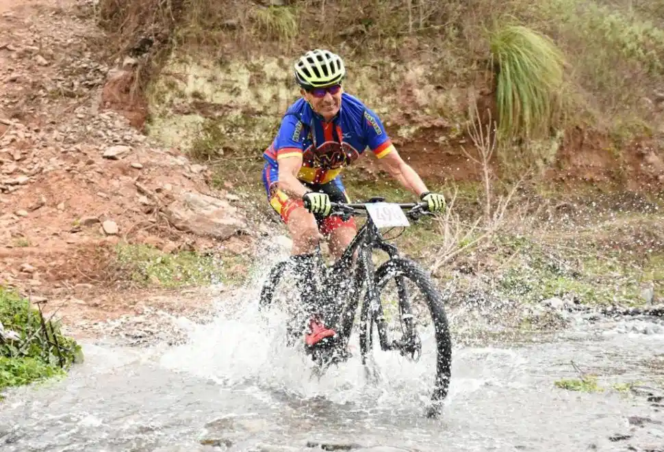 EXPERIENCIA. El “Eternauta” Hugo Marcantonio está cerca de cumplir 73 años y tiene la mira puesta en las carreras.