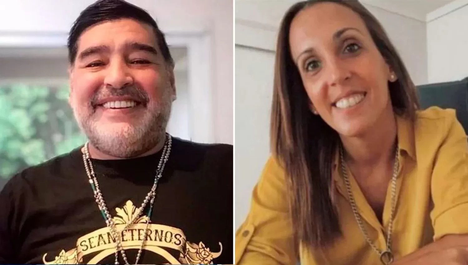 SU ROL. La investigación busca información sobre el historial clínico de Maradona y su relación conAgustina Cosachov