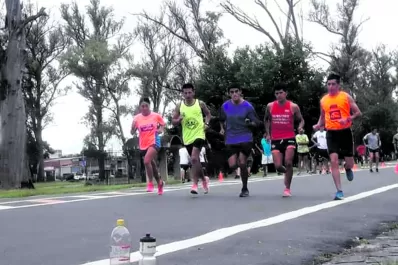 Atletismo: Los Salvajes corren juntos contra la desesperanza