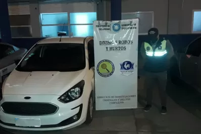 Encontraron el auto que usó una banda para huir con más de $4,5 millones robados