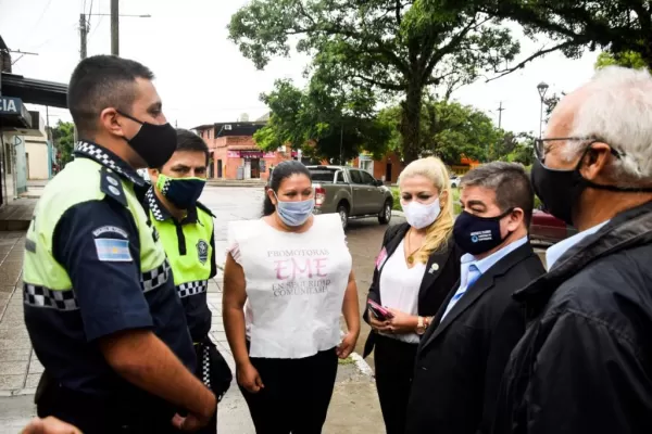 Vecinos hablaron con funcionarios de Seguridad sobre los delitos en el Barrio Echeverría