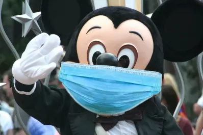 Disneylandia, centro de vacunación