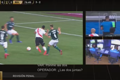 Los audios del VAR en las jugadas polémicas que marcaron la eliminación de River