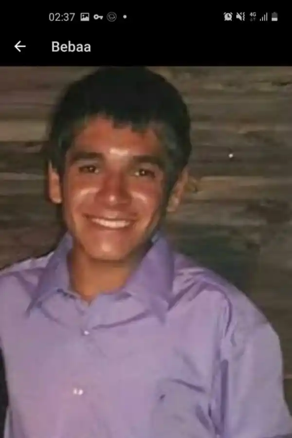 VÍCTIMA. Franco Gastón Nóblega.