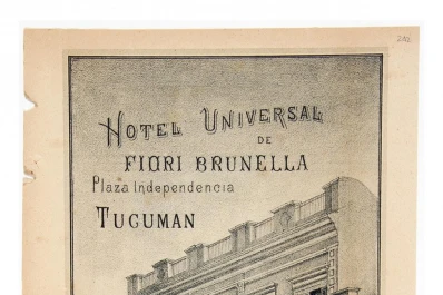 Tucumán retro: el “Hotel Universal”, en 1893