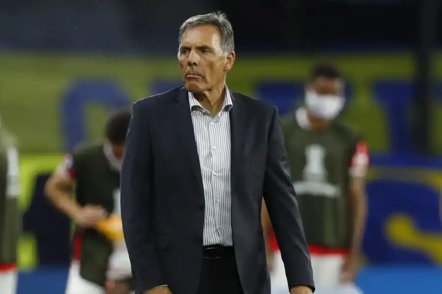SEÑALADO. Russo es uno de los principales apuntados tras la dolorsa eliminación de Boca de la Libertadores en Brasil, ante Santos.