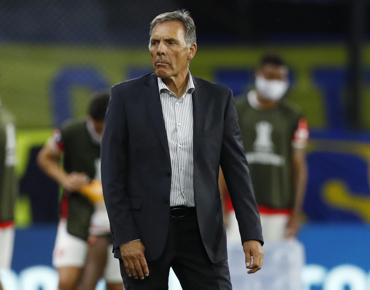 SEÑALADO. Russo es uno de los principales apuntados tras la dolorsa eliminación de Boca de la Libertadores en Brasil, ante Santos.