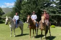 Prat-Gay, Campero y Sánchez, a caballo por Tafí del Valle