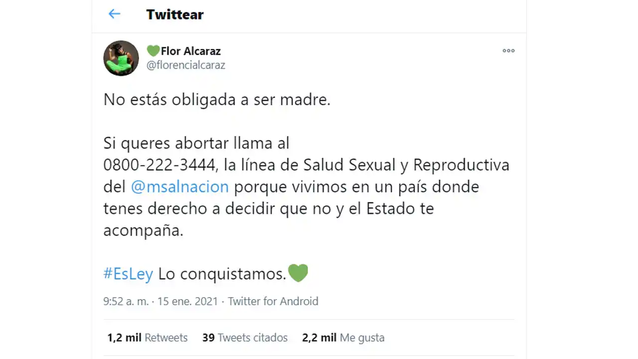 Una nueva campaña en redes advierte dónde llamar si te niegan acceder al aborto legal