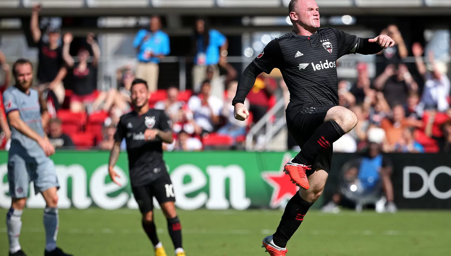 EN LA MLS. Antes de regresar a Inglaterra, Rooney tuvo un paso por DC United.