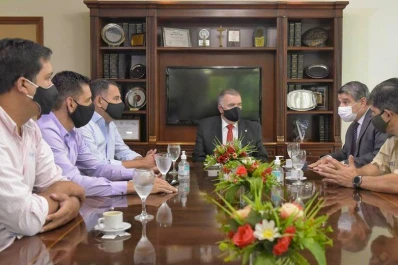 Jaldo recibió al nuevo jefe de la Región IV de Gendarmería, y prometió seguir apoyando a esa fuerza