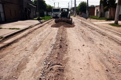 La Municipalidad pavimentará la calle Próspero Palazzo