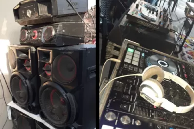 Un DJ sufrió el robo de todos sus equipos