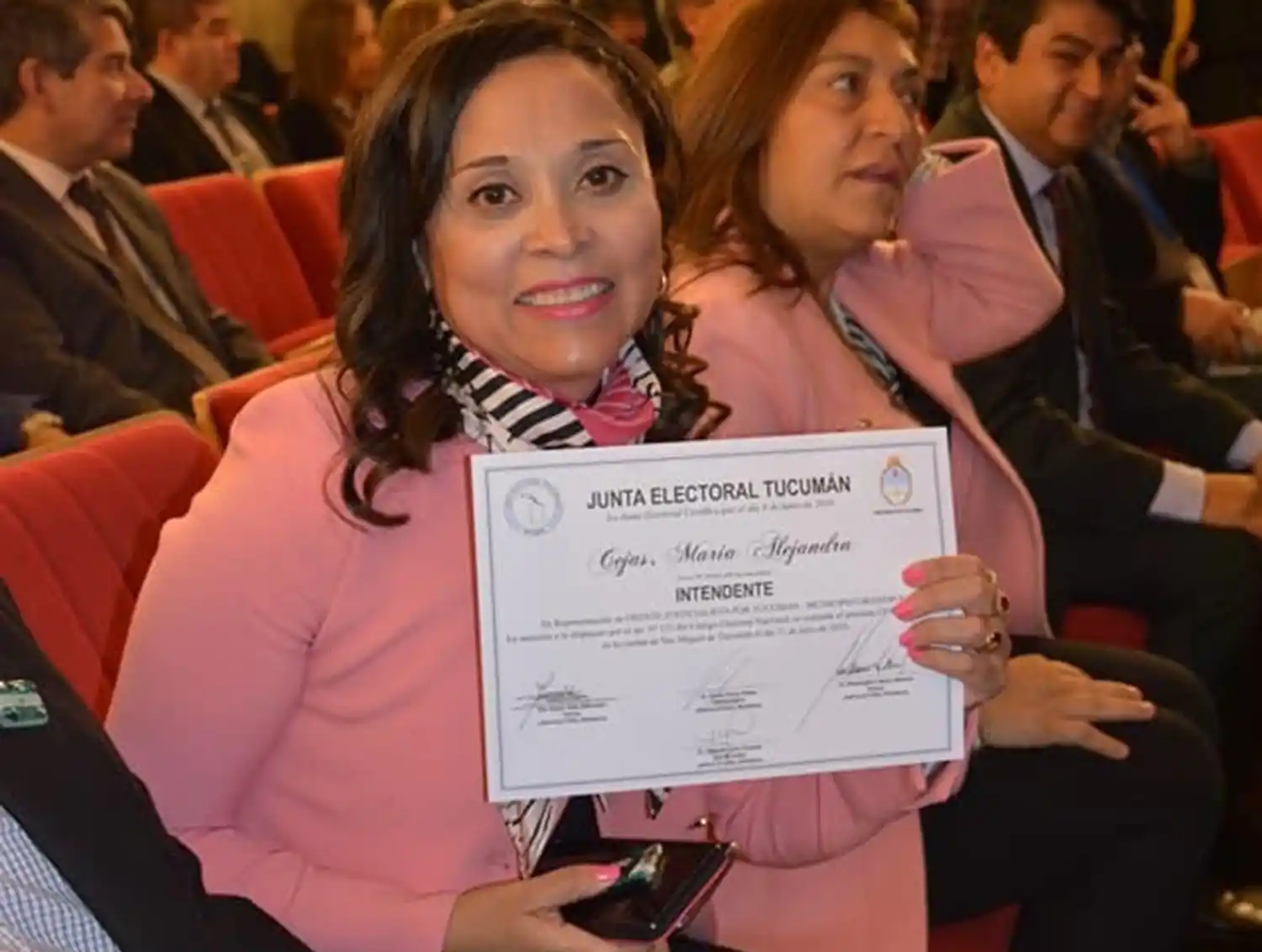 ALEJANDRA CEJAS. Jefa municipal de Graneros. 