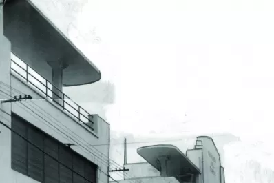 Tucumán retro: el frente del Mercado del Norte, en 1939