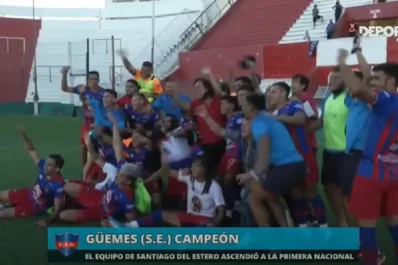 Güemes, otro equipo santiagueño que llega a la Primera Nacional