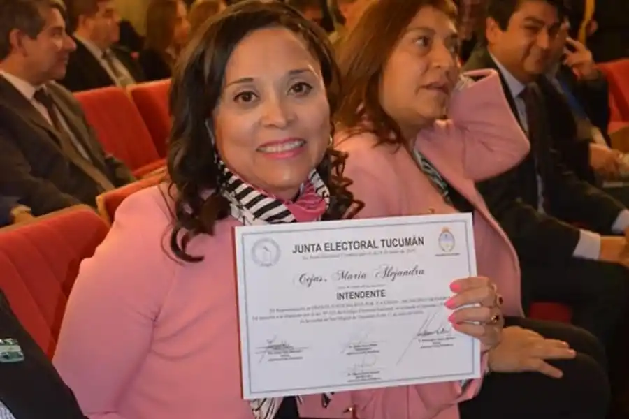 ALEJANDRA CEJAS. Jefa municipal de Graneros. 