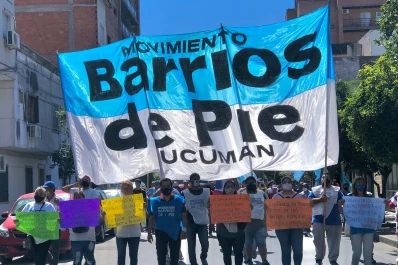 Demanda de Barrios de Pie al Gobierno para paliar la crisis social