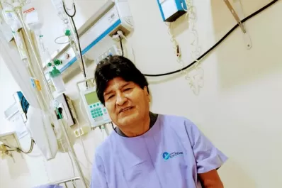 Me siento muy bien, dijo Evo Morales tras ser internado por covid-19