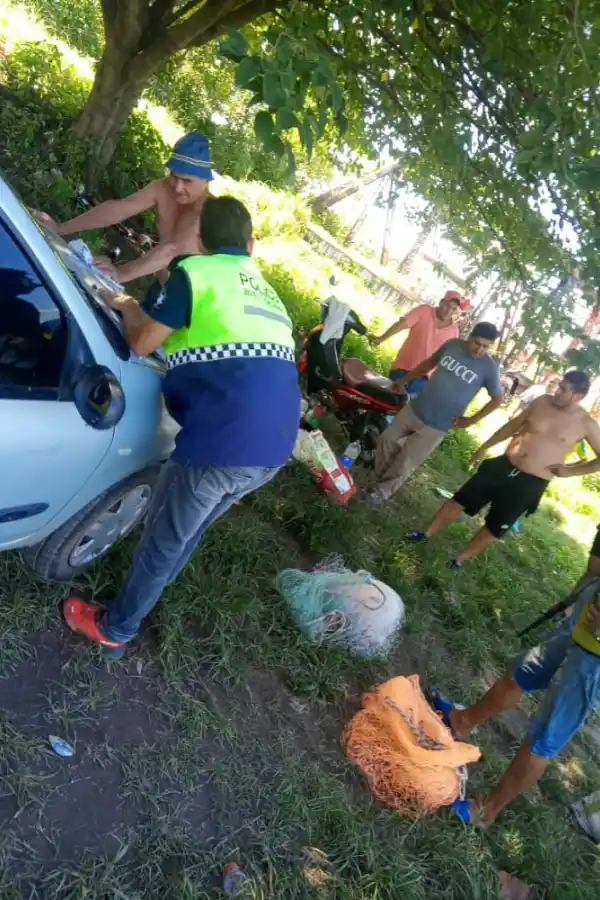 EN ACCIÓN. La Policía secuestra redes, pero los operativos que realizan son insuficientes.