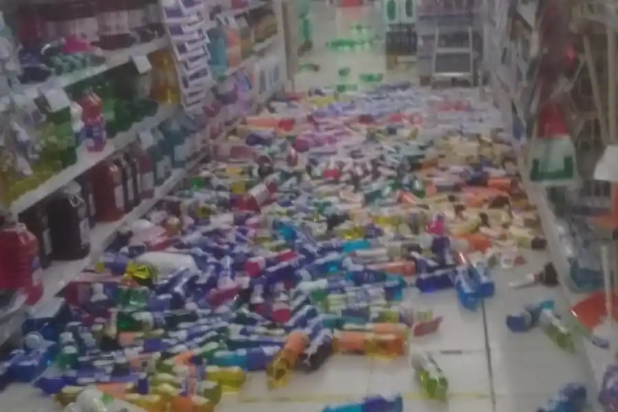 Fotos y videos del potente sismo en San Juan